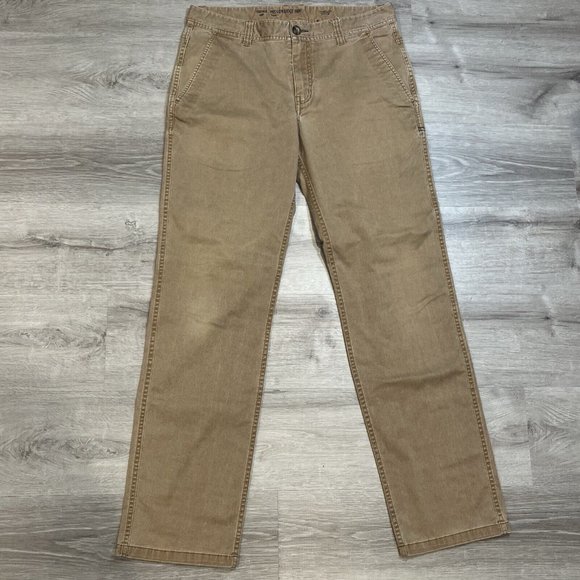 Toad & Co Mens Pants Brown 33 X 34 Organic Cotton Blend Mission Ridge‎ - Picture 1 of 7